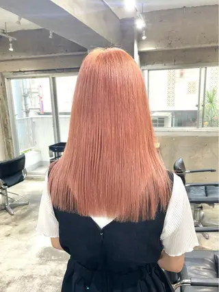 ロング カラー ハッシュカット/ハイ トーン/HIROKIのヘアスタイル