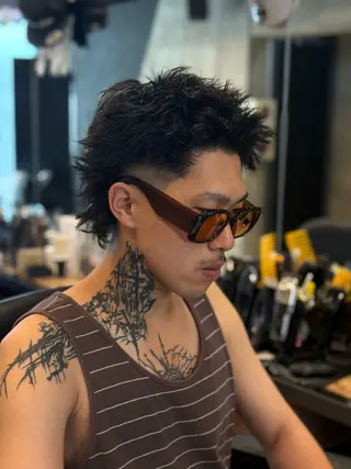 パーマ メンズ 🧬渋谷メンズ特化 ソウタ|店長🧬のヘアスタイル