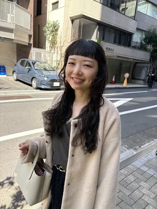 ロング パーマ eri kinjoのヘアスタイル