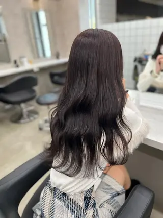 ロング カラー ふわっと抜け感🫧 ブラウンベージュ🤎のヘアスタイル