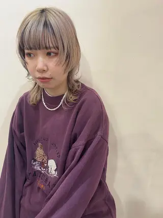 ミディアム 武内 凌レイヤーカット🐺のヘアスタイル