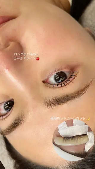 マツエク・マツパ 恵比寿🎀 saoriのマツエク・マツパデザイン