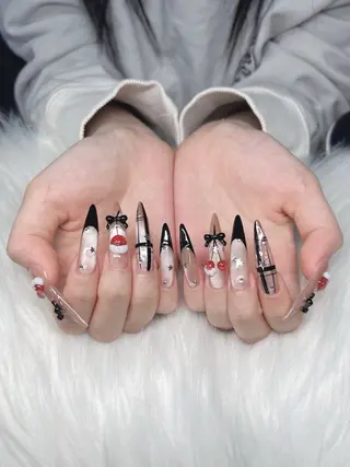 ネイル Lee Nails チップ長さだし専門店のネイルデザイン