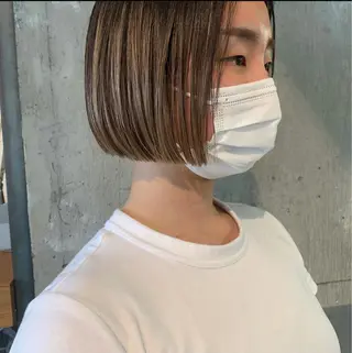 ショート kiyono ⭐︎ダブルカラーのヘアスタイル