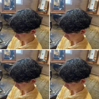 パーマ メンズ メンズパーマ特化 望月謙二郎のヘアスタイル