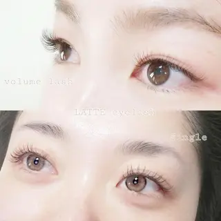 マツエク・マツパ LATTE eyelashのマツエク・マツパデザイン