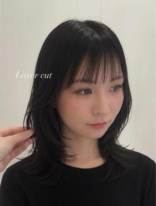 ミディアム カラー Hana 🩰のヘアスタイル