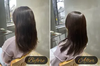 カラー 毛髪花学 研究所®︎のヘアスタイル
