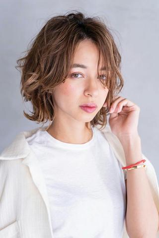 カラー ミディアム ヘアアレンジ 💝髪質改善💝_ chlom🌸春🌸のヘアスタイル