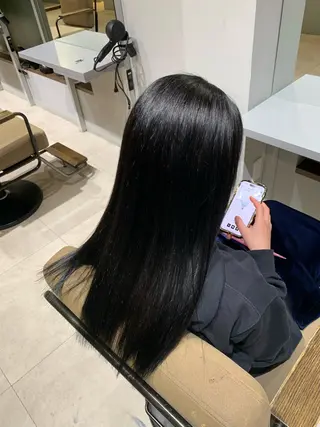 ロング 西川 和のヘアスタイル