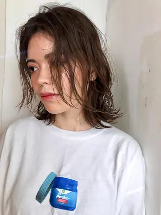 ミディアム 一ノ瀬 暁のヘアスタイル