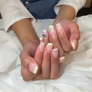 ミディアム ネイル SalonPrima 西院Nail&Eyeのネイルデザイン