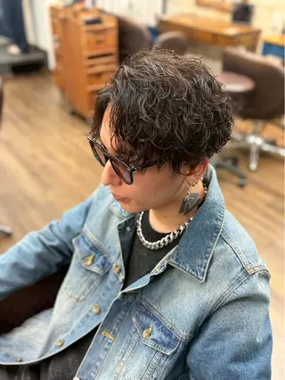 メンズ Riho ブリーチモデル募集中のヘアスタイル