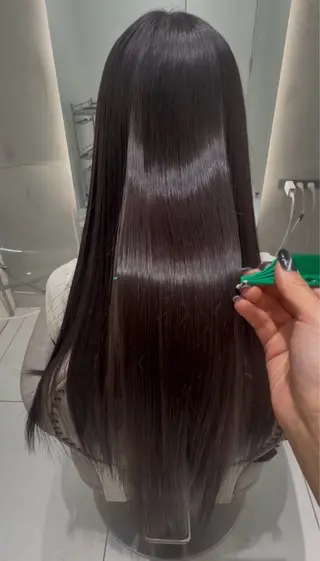 ロング ヘアセット🎀耳つぼ 👂💎MONAMIのヘアスタイル