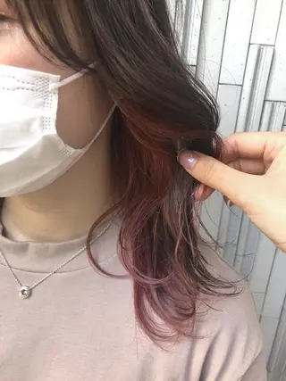 ミディアム カラー 🍊新宿南口🍊 ERINAのヘアスタイル