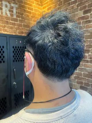 ショート カラー パーマ ヘアアレンジ メンズ キッズ ネイル マツエク・マツパ アイブロウ 久木原 ゆりのヘアスタイル