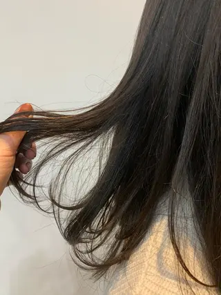 ミディアム カラー satsuki レイヤー・暖色のヘアスタイル