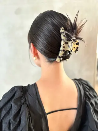 ミディアム ヘアアレンジ 優作 〜圧倒的信頼〜のヘアスタイル