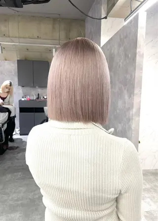 ミディアム ハイトーン特化 川井優汰のヘアスタイル