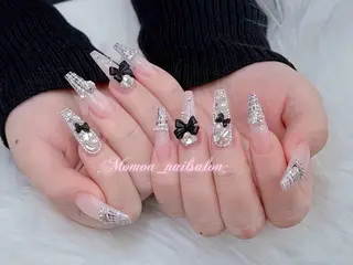 ネイル MoMoA Nail ネイル長さ出し専門店のネイルデザイン
