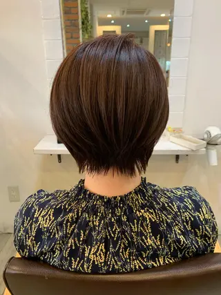 ショート 勝本 優佳のヘアスタイル