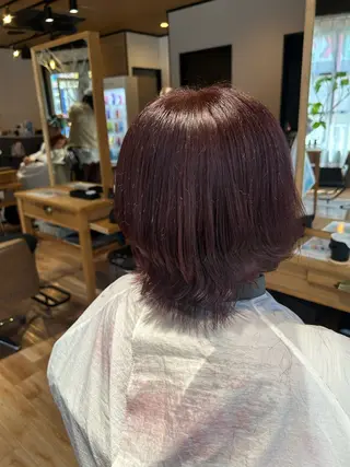 ショート カラー 巽 愛夏のヘアスタイル