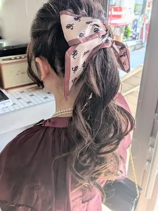 ロング ヘアアレンジ 🍀【脱芋】 tomoha🍀のヘアスタイル