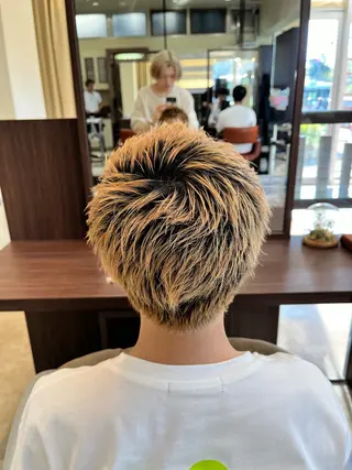 ショート カラー メンズ 🧊メンズ特化🧊 高木航希のヘアスタイル