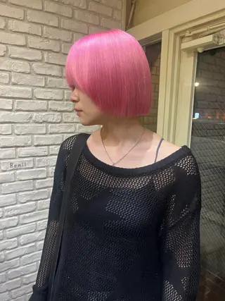 ショート カラー ミジュ/ メンズモデル募集のヘアスタイル