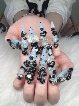 ネイル Lee Nails チップ長さだし専門店のネイルデザイン