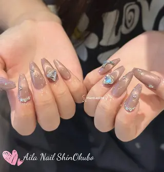セミロング Aila Nail ShinOkuboのネイルデザイン