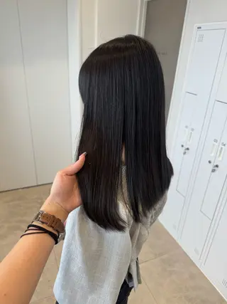 カラー 🎀京都暖色/ 艶髪縮毛/funaのヘアスタイル