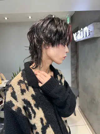ショート カラー メンズ 渋谷  中性ヘア あかりのヘアスタイル