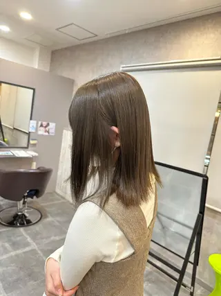 ミディアム ノンダメージ 🥑mikubanのヘアスタイル