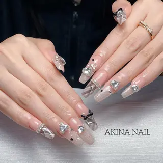 セミロング Akina Nail 亀戸のネイルデザイン