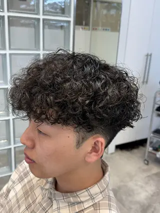 パーマ メンズ 【fifth】渡部 永遠のヘアスタイル