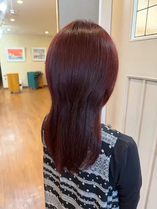 セミロング 原 魁杜のヘアスタイル