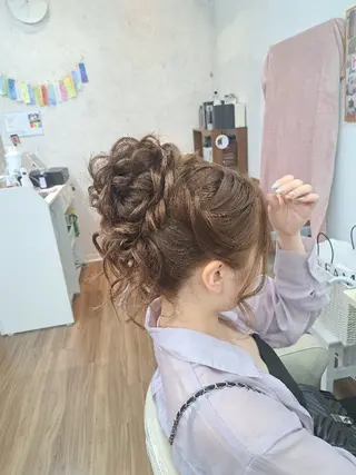 ロング ヘアアレンジ GLOSS心斎橋🌹 はるなのヘアスタイル