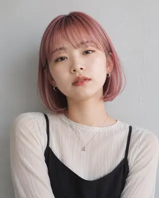 ミディアム カラーモデル募集☆ 山村梨香のヘアスタイル