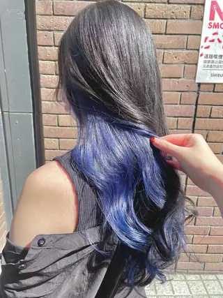 カラー 渋谷:インナーカラー ／🍒エリカ🍒のヘアスタイル