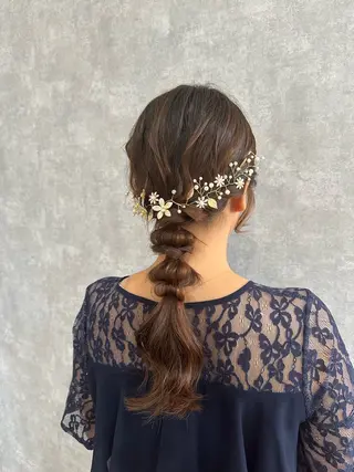 ロング ヘアアレンジ Rangali nanamiのヘアスタイル