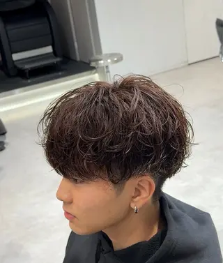 ショート パーマ メンズ fifth 堀内新史のヘアスタイル