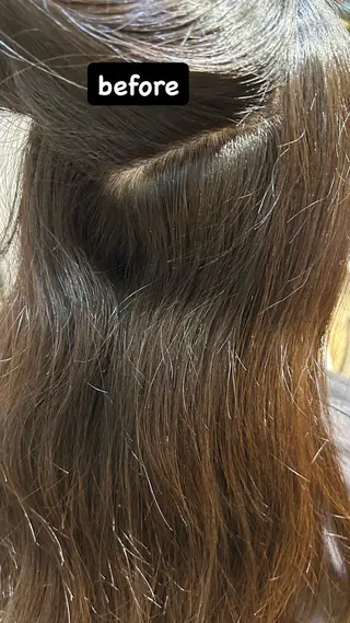 セミロング 渋谷/縮毛矯正✨ 惺虎のヘアスタイル
