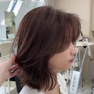 ショート きら🎀ボブ/ミディ アム/透明感カラーのヘアスタイル