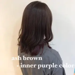 セミロング カラー CHIHIRO 渋谷Litのマツエク・マツパデザイン