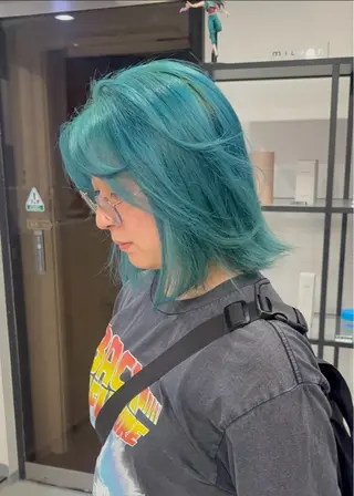 カラー 💙gisele💙 ふうたのヘアスタイル