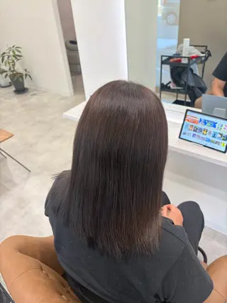 ミディアム カラー 村田 琉稀のヘアスタイル
