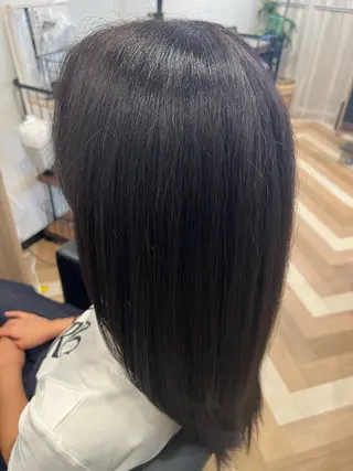 ロング カラー 艶髪特化 しゅんぼう 長岡髪質改善のヘアスタイル