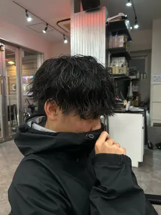 パーマ メンズ パーマ支持率No.1 ❤️🔥安成弾のヘアスタイル