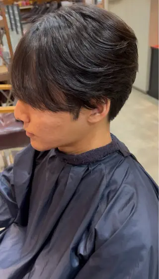 ショート メンズ 透明感・艶感 小坂隼斗のヘアスタイル